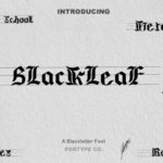 Blackleaf Font - Featured Image
