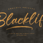 Blacklife Font - Featured Image