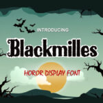 Blackmilles Font - Featured Image