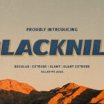 Blacknile Font - Featured Image