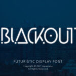 Blackout Font - Featured Image