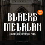 Blacks Metalan Font - Featured Image