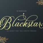 Blackstar Font - Featured Image