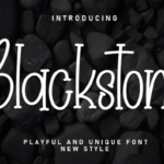 Blackstone Font - Featured Image