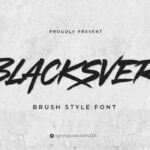 Blacksver Font - Featured Image
