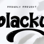 Blacky Font - Featured Image