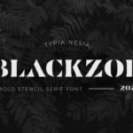 Blackzoe Font - Featured Image
