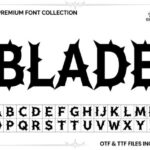 Blade Font - Featured Image