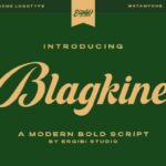 Blagkine Font - Featured Image