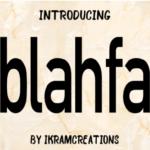 Blahfa Font - Featured Image
