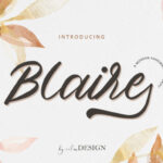 Blaire Font - Featured Image