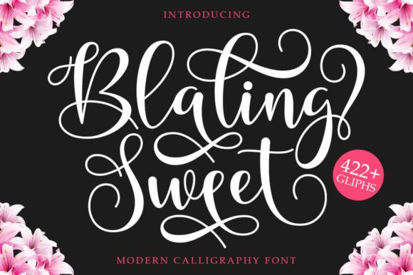 Blaling Sweet Font - Featured Image