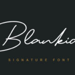 Blankid Font - Featured Image