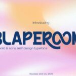 Blaperoom Font - Featured Image