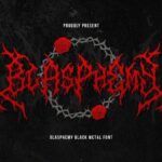 Blasphemy Font - Featured Image