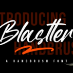 Blastter Font - Featured Image