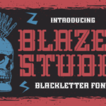 Blazer Studio Font - Featured Image