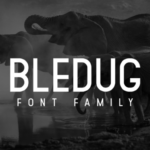 Bledug Family Font - Featured Image