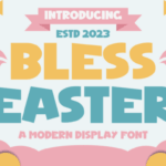 Bless Easter Font - Featured Image