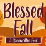 Blessed Fall Font - Featured Image