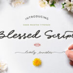 Blessed Script Font - Featured Image
