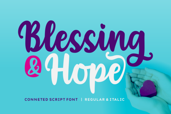 Blessing & Hope Font - Featured Image