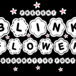 Blink Flower Font - Featured Image