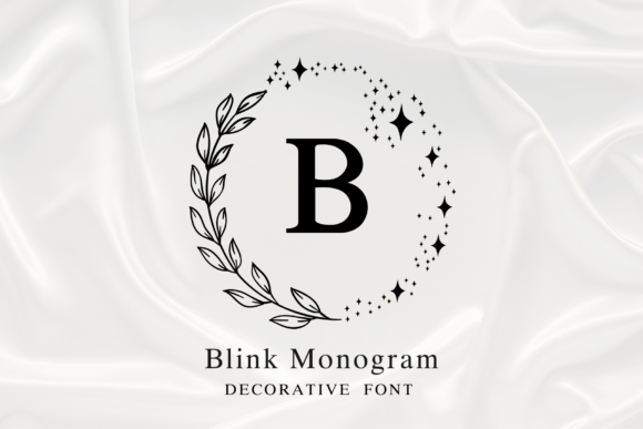 Blink Monogram Font - Featured Image