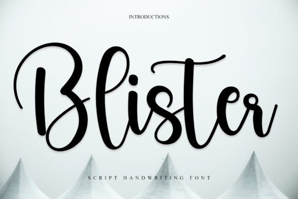 Blister Font - Featured Image