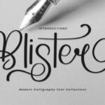 Blister Font - Featured Image