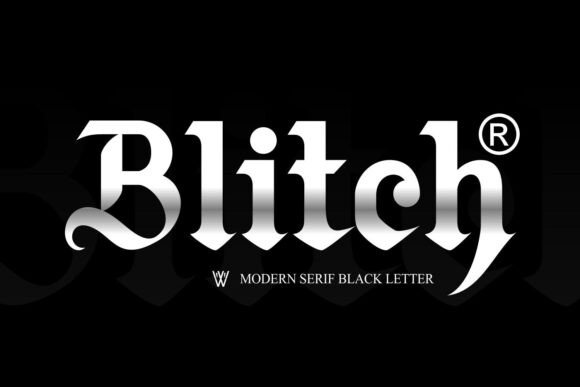 Blitch Font - Featured Image
