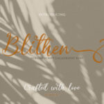 Blithen Font - Featured Image