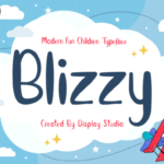 Blizzy Font - Featured Image