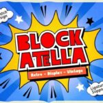 Block Atella Font - Featured Image
