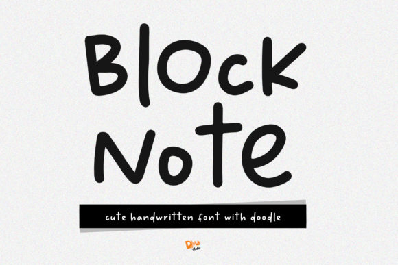 Block Note Font - Featured Image