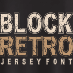 Block Retro Font - Featured Image