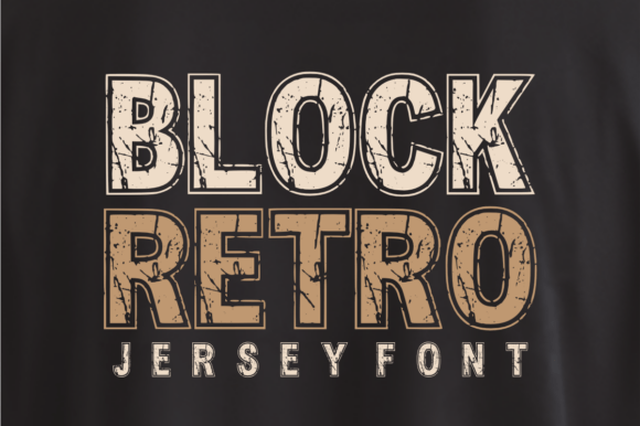 Block Retro Font - Featured Image