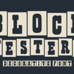 Block Western Font - Featured Image