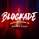 Blockade Font - Featured Image