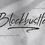 Blockbustter Font - Featured Image
