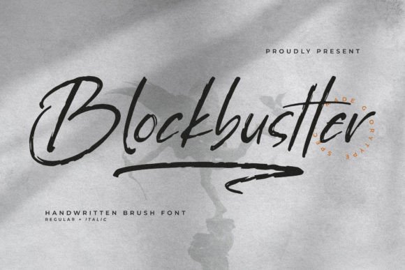 Blockbustter Font - Featured Image