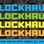 Blockhaus Font - Featured Image