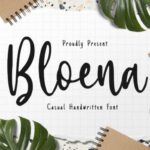Bloena Font - Featured Image
