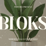 Bloks Font - Featured Image