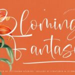 Bloming Fantasy Font - Featured Image