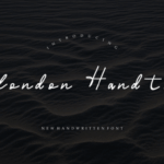 Blondon Handtop Font - Featured Image