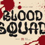 Blood Squad Font - Featured Image