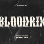 Bloodrix Font - Featured Image