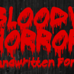 Bloody Horror Font - Featured Image