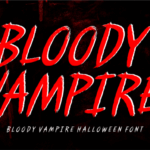 Bloody Vampire Font - Featured Image